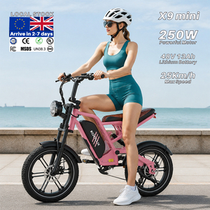 Vélo électrique pour enfants et adolescents Allemagne 24H KOOLUX X9 Mini 250W 48V 13Ah, pneus larges, 25 km/h, autonomie 80 km, VTT, certifié CE - Product Image 3