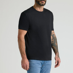 Camiseta Deportiva de Alta Calidad, Tejida en <span class=keywords><strong>Algodón</strong></span> y Poliéster, Cuello Redondo, Manga Corta, Corte Regular, Ecológica, de Secado Rápido, Transpirable, Estilo Boxy - Product Image 1