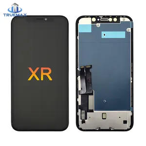 עבור אפל אייפון xr מסך lcd עבור i phone xr תצוגת oled אינסל מקורית עבור סלולר