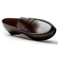 Mocassins Homme Vintage en Cuir de Veau Premium, Faits Main, Résistants, Noirs, Véritable Cuir Décontracté