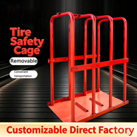 Dispositif de sécurité pour pneus AUTO : Cage de sécurité pour pneus, flexible, anti-explosion, démontable, emballage souple