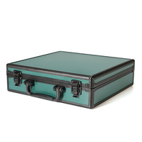 Boîte de rangement pour montres en aluminium à 15 emplacements, boîte de collection de montres, organisateur portable pour montres, valise pour collectionneur de montres, cadeau