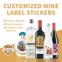 Autocollants personnalisés en or rose avec logo imprimé UV brillant, imperméables, adhésifs métalliques, étiquettes pour cosmétiques, parfums, rouleaux d'autocollants pour bouteilles