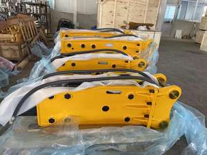 Coreano Style135mm 140mm 145mm Hidráulica Silenciosa/Caixa/Top Tipo Disjuntor Demolição Martelo Escavadeira Hidráulica Martelo Disjuntor - Product Image 4