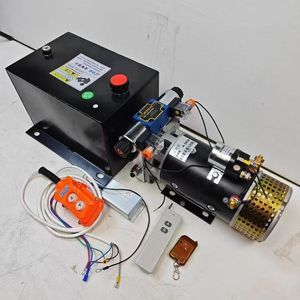 Proveedor con Certificación ISO, Bomba Hidráulica de Acero al Carbono de 220V, Motor de Cilindros Hidráulicos de Doble Acción, Unidad de Potencia Hidráulica de 1500W - Product Image 6
