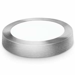 <b>downlight</b> led superficie redondo plata 6w, iluminacin eficiente, ideal para ambientes modernos y reduccin de consumo - Product Image 1
