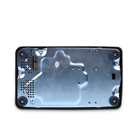 Téléphone fixe filaire noir à boutons carrés pour hôtel, bureau, maison