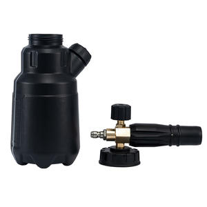 Botella negra de 1L Manual de alta presión para detalles de automóviles Cañón de lanza de espuma gruesa con conector rápido - Product Image 3
