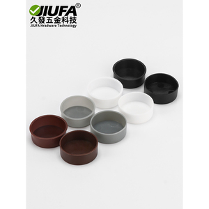 Jiufa Hinge Hole Waterproof Cap Moisture Proof Plastic Plug Wardrobe Door Sealing Round Cover Multi Color Options - Product Image 2