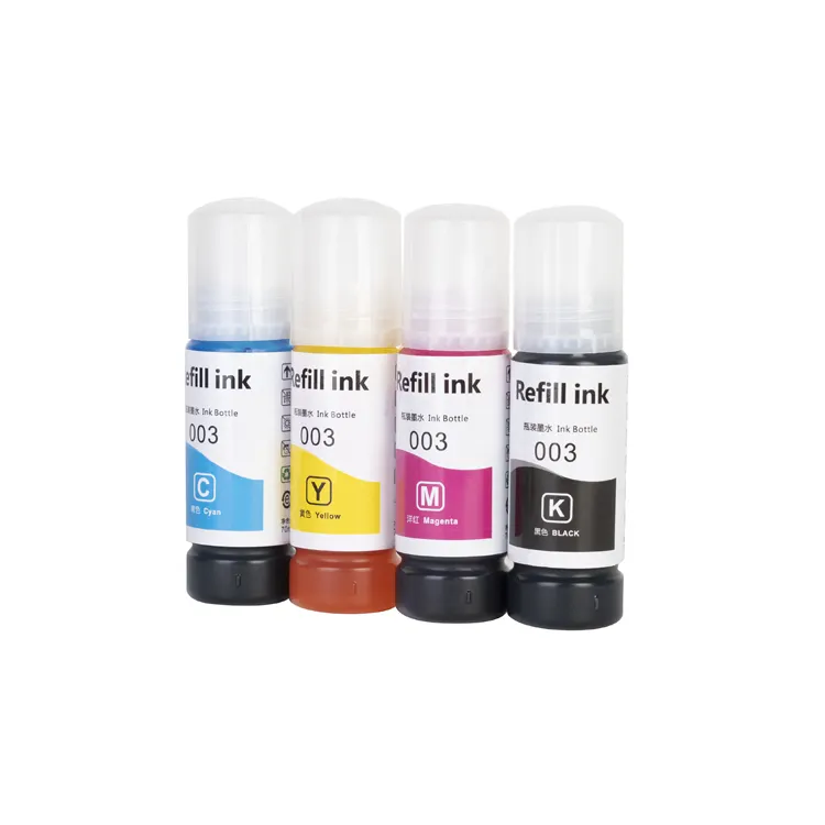 Dye Inkt Hoge Kwaliteit Inkjet Universele 003 Uitstekende Kwaliteit Dye Inkt Geschikt Voor Epson L3110/3150 L800/805