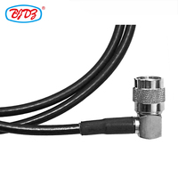 Câble d'extension d'antenne RF Pigtail 50 Ohms TNC Mâle 90 Degrés vers BNC Mâle à Angle Droit pour RG-58/U RG223 LMR195 LMR200 RG174 RG316