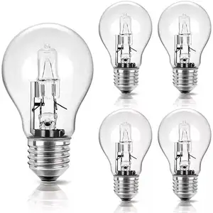 Hot Sale 28W 35W 42W 53W 70W 100W A55 A60 70w E27/B22 Lights Halogen Bulb Lamp For Indoor Lighting