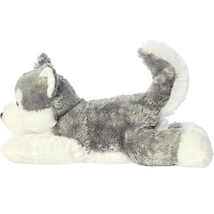 Peluche Lupo Grigio B911, Regalo per Bambini, Giocattolo Morbido a Pelo Lungo, Produzione Personalizzata ODM - Product Image 4