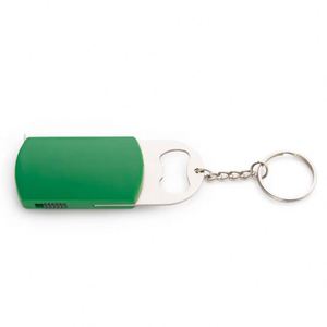 Custom Logo Promotion Gift <b>Mini</b> LED Torch Metal Bottle/Can Opener with Steel <b>Keyring</b> LED 1M/3FT Tape Measure Batteries Included - Product Image 3