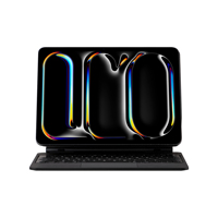 Clavier magique pour iPad Air 13 pouces M2 Pro 13 M4 Fold Wireless USB Tablet Keyboard avec LED Backlit Scissor Operation US Layout