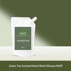 <span class=keywords><strong>Recharge</strong></span> de <span class=keywords><strong>Savon</strong></span> Moussant Personnalisé pour les Mains, Parfum Floral Thé Vert Rose, Nettoyant Doux en Sachet pour Usage Domestique, Fournisseur en Gros - Product Image 3