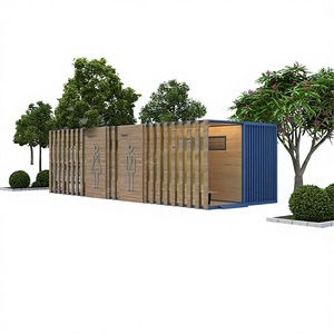 Toilettes mobiles haut de gamme avec douche pour parcs, sites touristiques et usage public – <span class=keywords><strong>Écologique</strong></span>s, fabriquées en Chine - Product Image 1