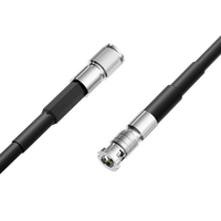 Câble CoaXPress CXP-6 DIN 1.0/2.3 mâle vers HD-BNC mâle 75 Ohm, câble coaxial haute vitesse pour caméra de vision industrielle