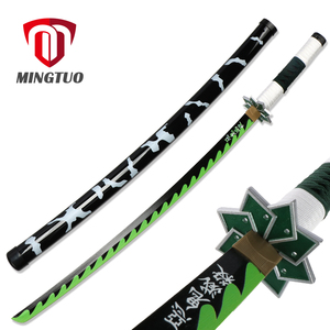 Anime Schwert Demon Slayer Katana Shinazugawa <span class=keywords><strong>Sanemi</strong></span> Cosplay Spielzeug Dekoratives Schwert Anime Requisiten - Product Image 1