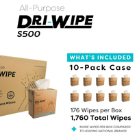 Lingettes de nettoyage réutilisables multi-usages non pelucheuses absorbant l'eau et l'huile pour un nettoyage industriel