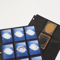 Pages de protection pour cartes en PP durable à 9 poches, pour cartes à collectionner, cartes de baseball, pochettes pour cartes, feuilles pour classeur