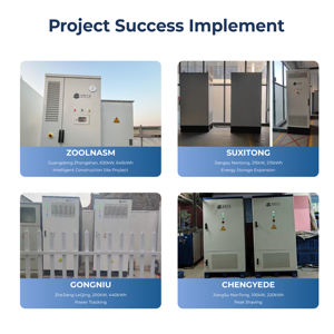 Precio de fábrica Durable 6000 Ciclos Vida útil más larga 400kW 325.6kWh LiFePO4 Gabinete de batería solar BESS para uso comercial - Product Image 3