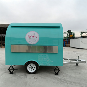 Ice Cream Cart Mobile Ice Cream Cart Ice Cream Truck Food Trailer Commercial Food Truck Trailer Food Shop - Product Image 6