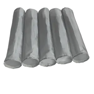 Filtres en acier inoxydable de taille personnalisée 25 50 60 Tube de maille de cylindre