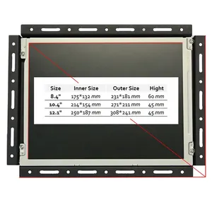 Full Metal Case Industrial Lcd 10 Inch Lcd Monitor For Old Cnc Crt Monitor Replacement For Mazak Fanuc