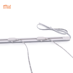 DC12V 24V 2 Drähte Speichert Beleuchtungs stecker Steckdose Schienen zubehör System Waren regale Lichter Power Led Panel Schienen führungs schiene - Product Image 5