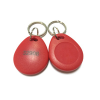 13.56MHz DESFire EV1 8K RFID porte-clés MIFARE Classic 1K/4K ABS RFID porte-clés Badges