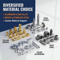 Hassas CNC İşleme Hizmetleri Özel Metal Parçalar ±0.005mm 3/4/5 Eksenli CNC İşleme OEM Tek Noktadan Fabrika Hızlı Prototipleme