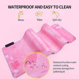 Miếng Lót Chuột Màu Hồng Cao Su Bán Trực Tiếp Chất Lượng Cao Rgb - Product Image 6