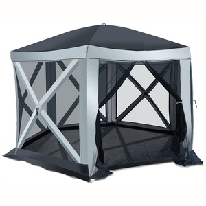Pop-up lều ngoài trời gazebo 12x12 ft chiều cao đứng cho 8-10 người lớn di động Tán lều - Product Image 1