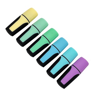 <strong>Wholesale</strong> China Manufacturers Custom logo Kawaii Multi 6 Color <strong>Dry</strong> Erase Alcohol Marker Highlighter Pen <strong>Pastel</strong> Set Marker Pens - Product Image 1