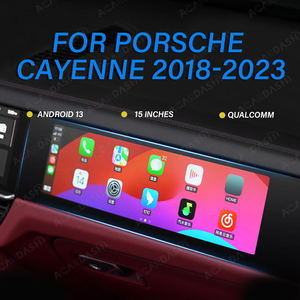 Pour Porsche <span class=keywords><strong>Cayenne</strong></span> <span class=keywords><strong>955</strong></span> 957 GTS ACARDASH Nouvel écran de copilote amélioré Android 2018-2024 Autoradio GPS Lecteur multimédia - Product Image 3