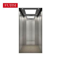 Ascenseur moderne pour maison avec entraînement sans engrenage Machine de traction AC Machine conception d'ascenseur sans pièce pour une utilisation en appartement