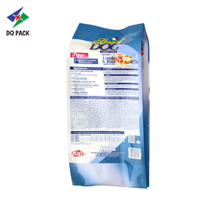 GUANGDONG DANQING commercio all'ingrosso personalizzato in alluminio plastica sacchetto di imballaggio per alimenti per cani fondo piatto fabbriche di imballaggi per alimenti per animali domestici - Product Image 2
