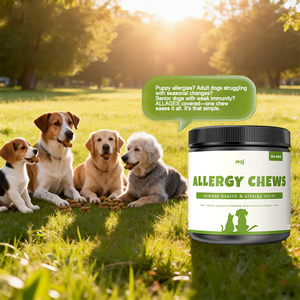 Friandises Bio Hypoallergéniques à Mâcher pour Chiens – Naturelles et en Stock – Complément Alimentaire pour Chiens – Friandises à Mâcher pour Soulager les Allergies – Soutien Immunitaire - Product Image 4