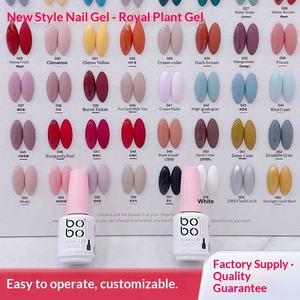 <span class=keywords><strong>Gel</strong></span> UV pour ongles <span class=keywords><strong>Bobo</strong></span>, nouvelle couleur unie, style pénétration glacée, origine Guangzhou, sans CPNP, flacon pour ongles - Product Image 4