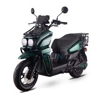 Scooter électrique à moteur central 72V pour adultes, moto électrique autonomie 100km avec démarrage à distance, mode Eco Sport et marche arrière