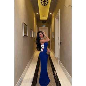 ชุดราตรีแซกส์แบบไร้สายพร้อมดีเทลริบบิ้น - Product Image 2