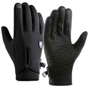 Touchscreen Silicone Fullfinger Cycling Running Gloves For Gym Outdoor Sports Exercise Gloves