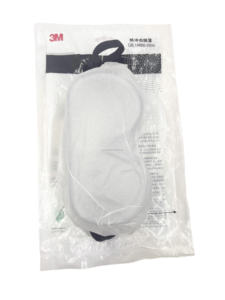 3M ゴーグル 1621AF 化学飛沫防止 UVカット 防塵 防砂 防風 ライディング用保護メガネ - Product Image 4