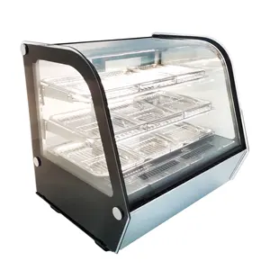 Mini présentoir glacière pour cookies et gâteaux, mécanisme de comptoir avec affichage, refroidisseur en vitrine
