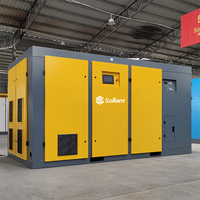 Compresseur de sécheur d'air intégré, 110 kW 150 CFM, conception tout-en-un pour gagner de la place dans l'atelier