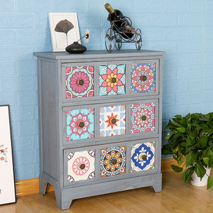 Stile americano mobili per la casa <span class=keywords><strong>soggiorno</strong></span> <span class=keywords><strong>in</strong></span> <span class=keywords><strong>legno</strong></span> massello armadi a 9 cassetti ufficio cassettiera - Product Image 2