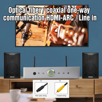 Ihomelife 120W amplifikatör ses mobil yazılım kontrol oturma odası yatak desteği subwoofer çıkışı müzik BT ses amplifikatörü