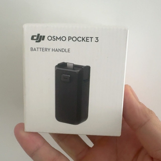 Osmo Pocket 3 950mAh Battery Handle Extended Power Grip External Microphone Support Increased Shooting Time Original Accessory