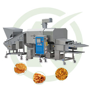 Máquina de Recubrimiento de Harina para Operaciones Estables, Máquina para Cubos de Pollo, Carne de Res y Pescado - Product Image 3